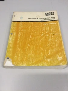 Case 580 Super K Construction King Loader Backhoe Parts Catalogue - Bild 1 von 7