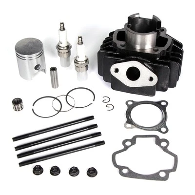 Kit de cilindros PW50 Kit de bujías de pistón de cilindro para Yamaha QT50 1979-1987 Foto 1 de 4