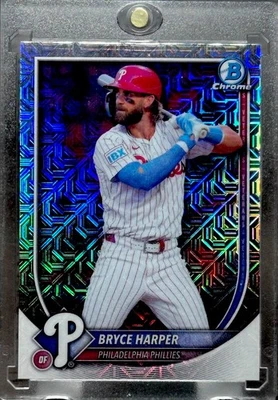 Bryce Harper RARE MOJO REFRACTOR HOLO INVESTMENT CARD CHROME PHILLIES MVP MINT - Image 1 of 4