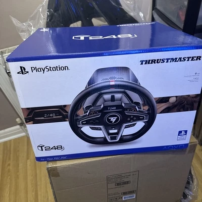 Thrustmaster T-248 Racing Wheel Pedals Kit - PS5,PS4 and PC 🎁🎄 - Image 1 of 4