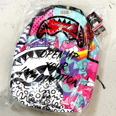 *NUEVO* SPRAYGROUND STREET ART INSPIRED CONCEPT Mochila MULTI (B8309) 👍 Foto 1 de 2