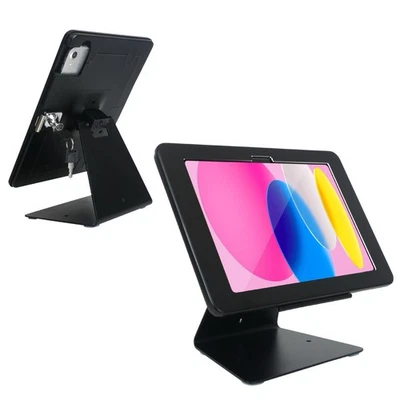 Suporte antirroubo DDSHOW iPad 11 2025/10.9 2022 bloqueável rotação 360° preto - Imagem 1 de 2