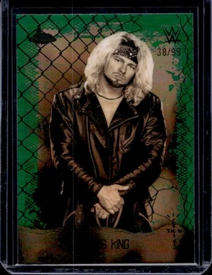 2025 Topps Chrome WWE x Cactus Jack Lexis King Astroknights Green Refractor #/99 - Image 1 of 2
