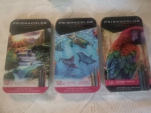 Paquete Premier Prismacolor - Juego de dibujo/Juegos de lápices de colores de 3-12 quilates SELLADO NUEVO - Imagen 1 de 5