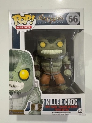 Figura Vinilo Pop - Héroes Pop - Batman Arkham Asylum - Killer Croc - # 56 Foto 1 de 4
