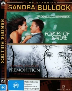 Forces Of Nature + Premonition DVD (Region 4) VGC Films Starring Sandra Bullock - Picture 1 of 3