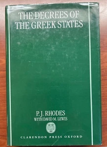 The Decrees of the Greek States, P.J. Rhodes HB - Bild 1 von 2