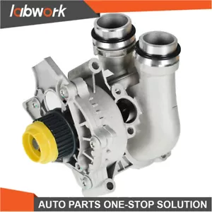 Labwork Water Pump Thermosta Assembly For 2008-2013 Audi A3 2009-12 A4 1.8L 2.0L - Picture 1 of 11