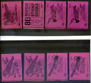 Gran Bretaña 1971-74 30p British Birds ejecutan 19 folletos (2023/12/16#08) - Imagen 1 de 7