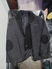 Urban Collection Gray Coat Mens Size XL Patched