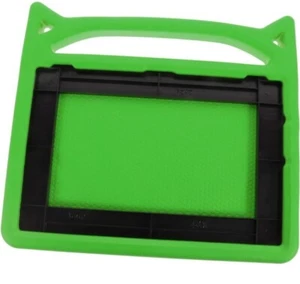 Kids Green With Handle Stand Tablet Cover - Picture 1 of 8