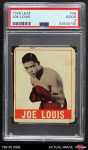 1948 Leaf #48 Joe Louis HOF PSA 2 - GOOD