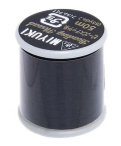 Miyuki Auffädeln Faden 50M schwarz - Bild 1 von 2