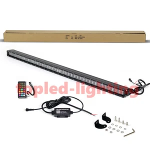 Super slim barra super bright single row 32" Dream RGB LED Light Bar for UTV - Picture 1 of 9