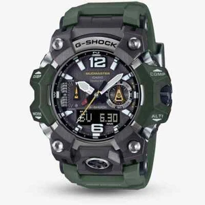 Casio G-Shock New Mudmaster Green Rubber Smart Watch GWG-B1000-3AER - Picture 1 of 11