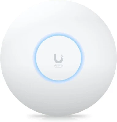 Ubiquiti U6+ (U6-Plus) Wi-Fi 6 Dual-Band Wireless Access Point 2.4/5 GHz - Image 1 of 4