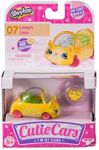 Shopkins Cutie Cars Diecast Serie 1 #07 Limón Limusina - Imagen 1 de 5