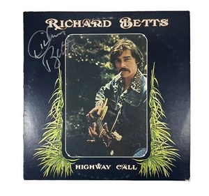 Richard Dickey Betts Signed Autographed Highway Call Vinyl Album Allman Brothers - Picture 1 of 5