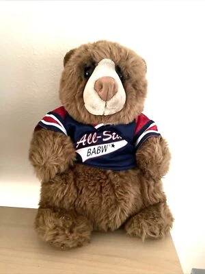 Build A Bear Jasper Bear Lou Rankin Stuffed Animal Plush All Star Brown - Image 1 of 4