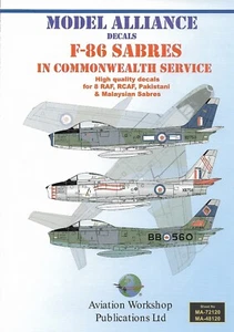 ML72120 Model Alliance 1:72 North-American F-86 Canadair and CAC Sabres Part 1 - Picture 1 of 5