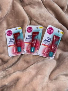 3 Pack Sweet Mint EOS MEDICATED ANALGESIC LIP OINTMENT Cold Sore S4 & Bt1 - Picture 1 of 2