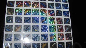 SEALIFE DOLPHINS MY LASER STICKERS 96 COUNT STICKERS - Picture 1 of 1