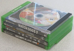 Lot of 5 XBOX ONE Watch Dogs 2, Anthem, Black Ops, Battlefront II, Just Cause 3 - Picture 1 of 8