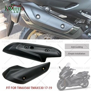 2pcs Protection de pot d'échappement Pour YAMAHA TMAX530 DX SX TMAX560 2017-2021 - Imagen 1 de 8