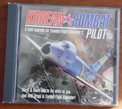 PC CD ROM Video Games Korean Combat Pilot A total upgrade for Combat Flight Simu - Image 1 of 4