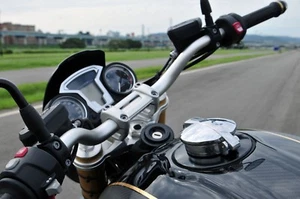Kit de tapa de gasolina BMW R NineT Monza anillo de ajuste negro / R NineT Scrambler - Imagen 1 de 11