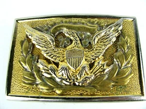 PAKISTÁN Eagle Crest Hebilla de Cinturón HECHO en Pakistán De Colección - Imagen 1 de 3