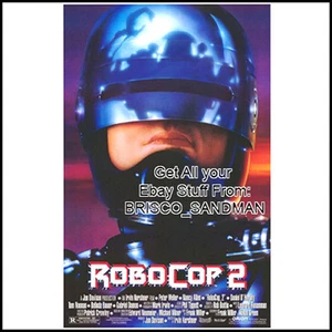 Fridge Fun Refrigerator Magnet ROBOCOP 2 Movie Poster A 80s Retro Sci-Fi Police - Imagen 1 de 3