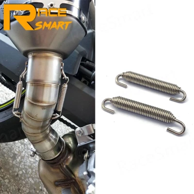 Exhaust Pipe Muffler Springs For Yamaha YZF R1 R3 R6 R7 MT-03 MT-07 MT-09 MT-10 - Image 1 of 4