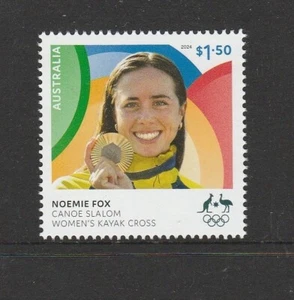 No 13 AUSTRALIA 2024 OLYMPIC GOLD - Neomie FOX - Women's Canoe KAYAK CROSS MNH - Picture 1 of 1