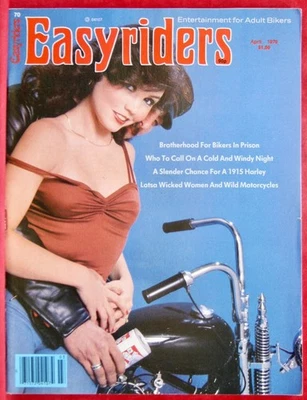 Easyriders Magazine April 1979 #70 David Mann Centerfold Near Mint Condition - Imagem 1 de 4