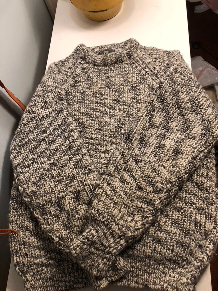 Eastern Mountain Sports EMS Woodbound pure wool mens size large sweater - Image 1 of 4