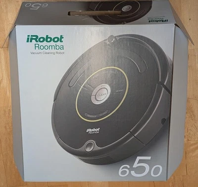 iRobot 650 Roomba Staubsaugerroboter mit Ladestation, Infrarotsperre und Zubehör - Bild 1 von 3