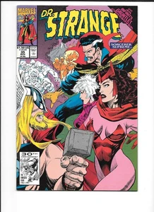 Doctor Strange Stregone Supreme #35 THOR & HULK! INFINITY GAUNTLET Xover quasi nuovo + 9,6 - Foto 1 di 2