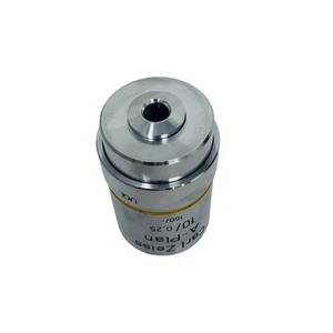 Carl Zeiss A-Plan 10/0.25 10x Microscope Objective 46 04 17 460417 - Picture 1 of 7