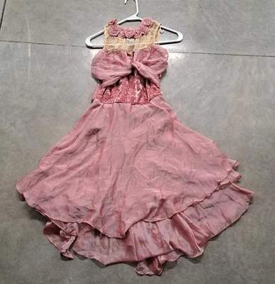 Girl's L Revolution Dancewear Fairycore Fairy Dress Halloween Costume Pink - Image 1 of 4