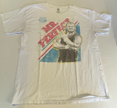 Mr. Camiseta Perfect (Grande Hombre) WWF/WWE Legends - Curt Hennig - Foto 1 de 4
