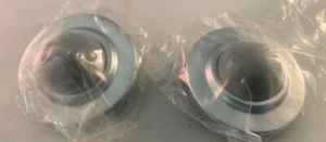 Tapón de puerta de acero convexo Taymor 25-S4611SC 2-1/2" cromo satinado 2 piezas. - Imagen 1 de 1
