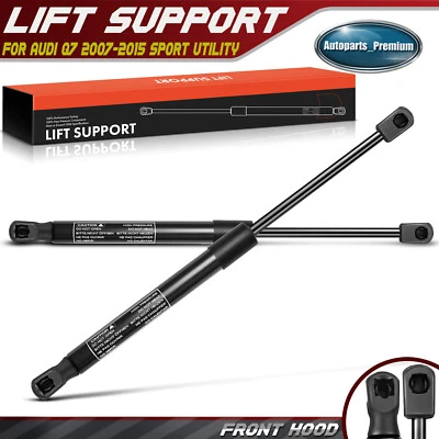 2Pcs Front Hood Lift Supports Shocks Struts for Audi Q7 2007-2015 Sport Utility - Image 1 of 4