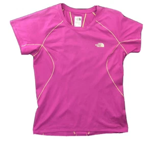 The North Face Women's Short Sleeve Crew Neck Top ~Flash Dry Top -Pink Size L - Picture 1 of 5