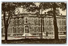 1914 Woodson Exterior Building Yates Center Kansas KS Vintage Antique Postcard
