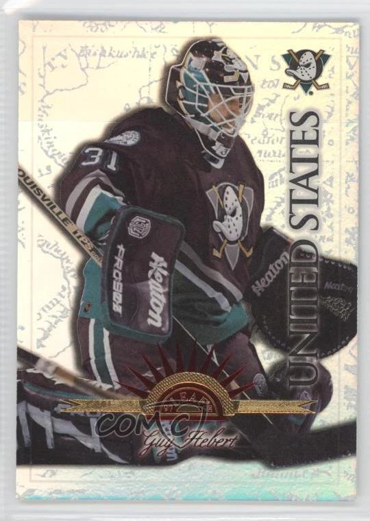 1997-98 Leaf International Stars Universal Ice /250 Guy Hebert #72