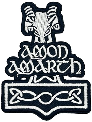 Amon Amarth Death Metal Band Applique Embroidered Iron on Patch