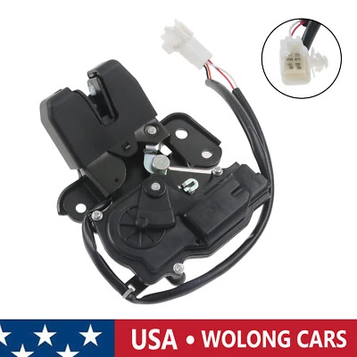 Actuador de pestillo de puerta levadiza de compartimento trasero negro reemplazo apto para Scion tC Foto 1 de 4