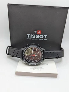 Tissot PRS 516 T131617 A Mens Black Round Analog Chronograph Wristwatch - Picture 1 of 12