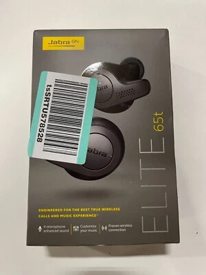 Jabra Elite 65t True Wireless Earbuds - Black - Image 1 of 2